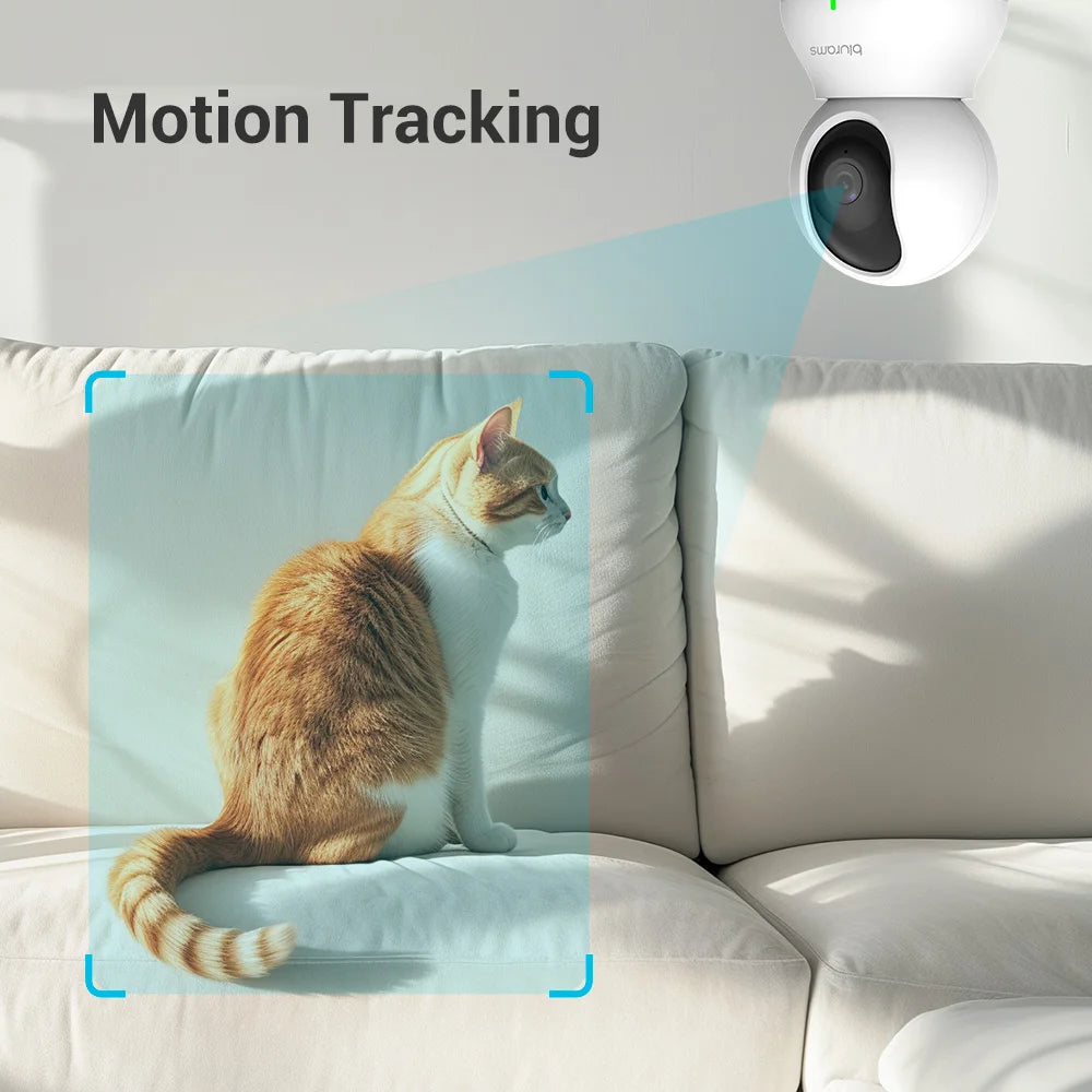 Blurams 2K 360° WiFi Pet & Home Security Camera – Dual-Band 2.4G/5G, Night Vision, 2-Way Talk, Smart App Control 📷🐾